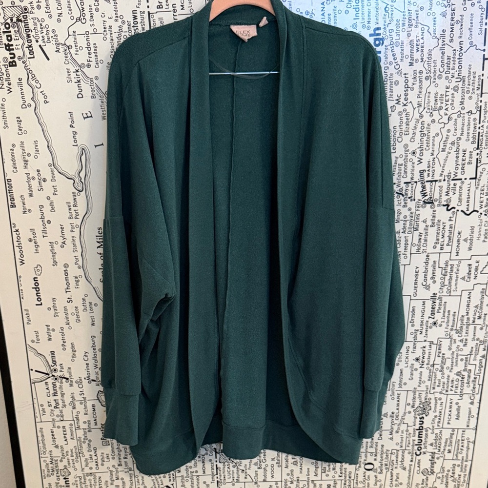 🛍️5/$30 🛍️ Elegant Teal Cardigan